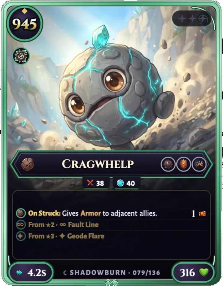 Cragwhelp ★0, card