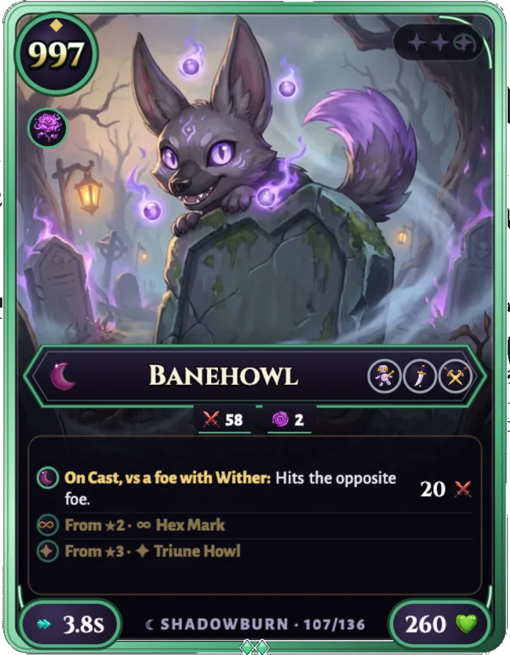 Banehowl ★0, card