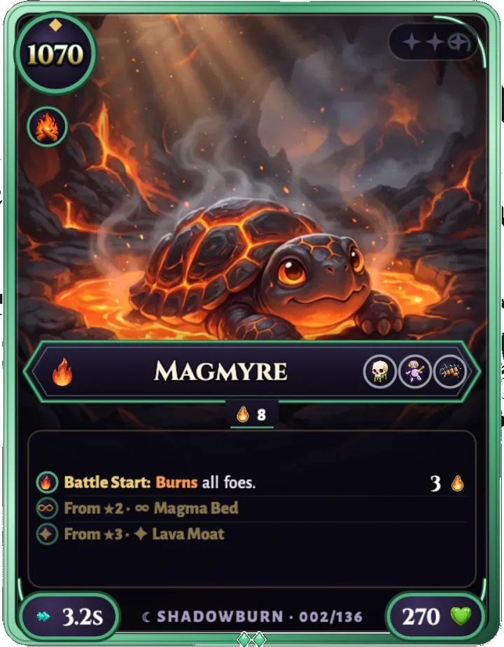 Magmyre ★0, card