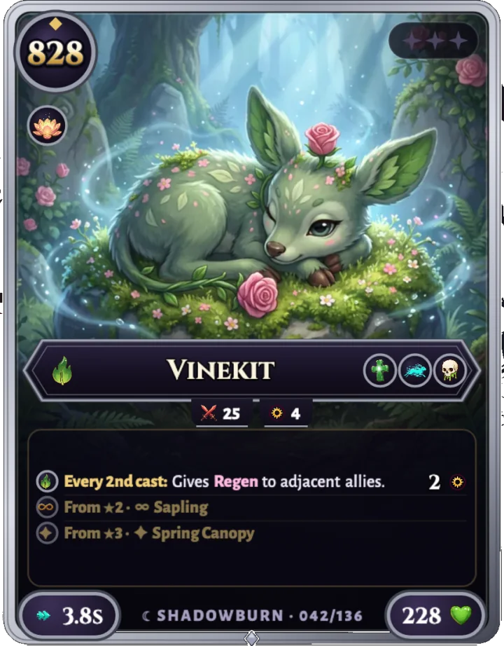 Vinekit ★0, carta
